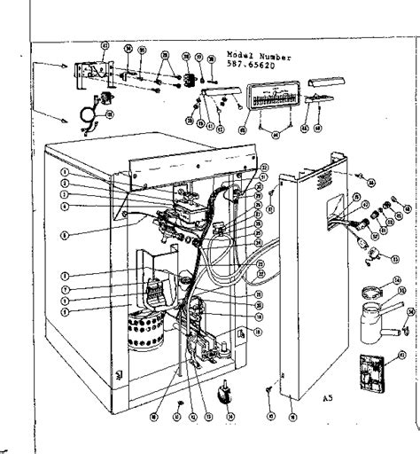 kenmore  washer wiring diagram wiring diagram