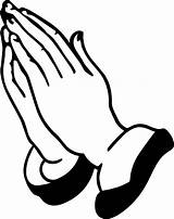 Hands Praying Coloring Pages Open sketch template