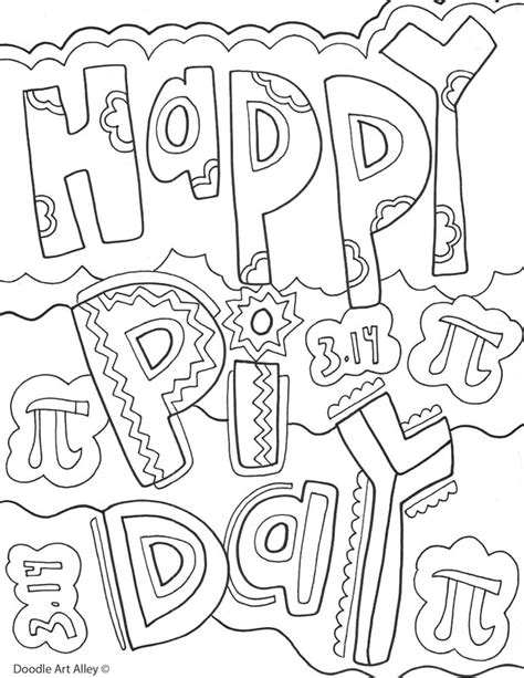pi day coloring pages  getdrawings