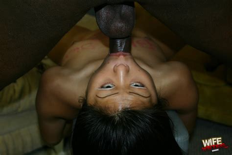 Asia Sucks Cock Of Black Dude And Licks His Ass 1 Of 2