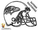 Football Coloring Pages Nfl Choose Board Helmets sketch template
