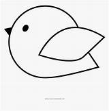 Para Pajaritos Colorear Imprimir Coloring Bird Kindpng sketch template