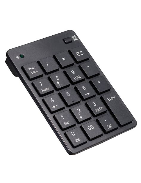number pad sleek black usb number pad calculator hotkey button