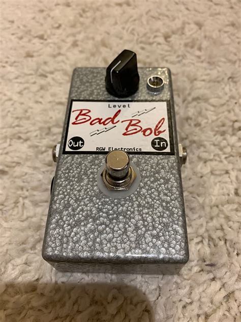 rgw electronics bad bob booster  overdrive boost reverb