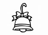 Bell Coloring Pages Christmas Kids Bells Printable Miscellaneous Cliparts Christian Mom sketch template