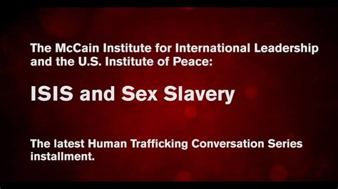Asu Insight Isis And Sex Slavery Youtube