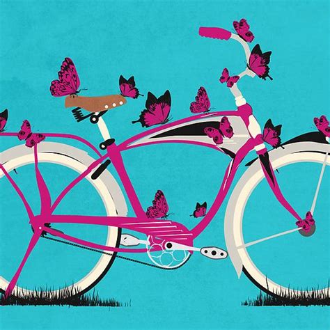 butterfly bicycle bicycle art print bicycle bike andy street art butterfly throw pillows