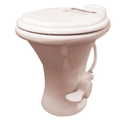 dometic revolution  series rv toilet white   home depot