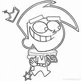 Fairly Trixie Tang Oddparents Odd Xcolorings Wanda Cosmo sketch template