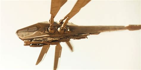 dune  dragonfly ornithopters  real