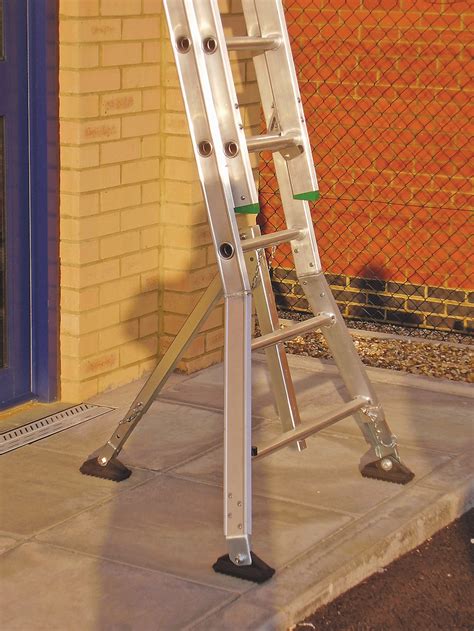 diy ladder standoff adjustable ladder stand  bracket machine mart machine mart put simply