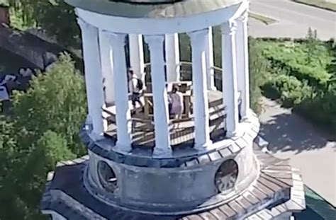 Horny Couple Caught Having Steamy Sex Session In Church Tower By