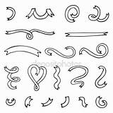 Ribbons Drawing Getdrawings Vector sketch template