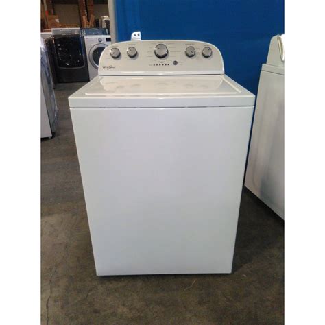 whirlpool wtwdw  cu ft cabrio top load washer  stainless steel wash basket white