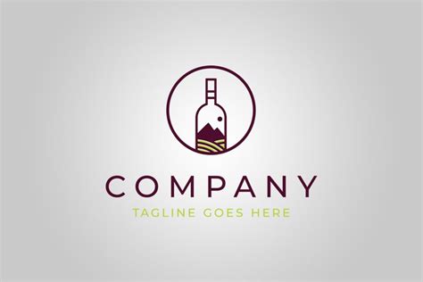 winery logo template