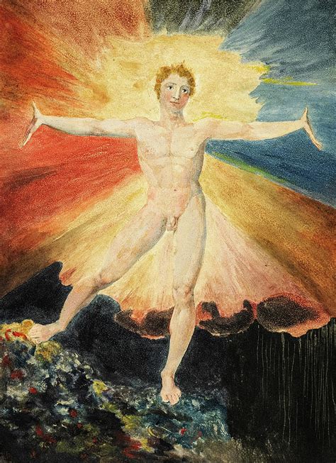 Glad Day Or The Dance Of Albion 1796 Painting By William Blake