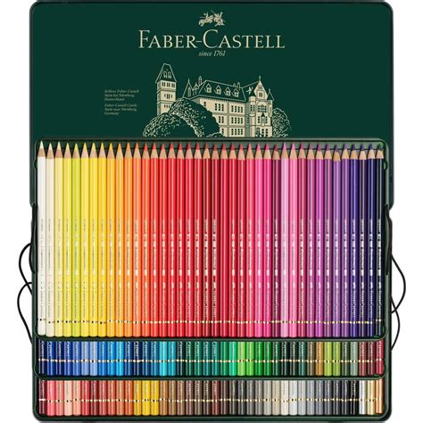 faber castell polychromos  color pencil tin set michaels