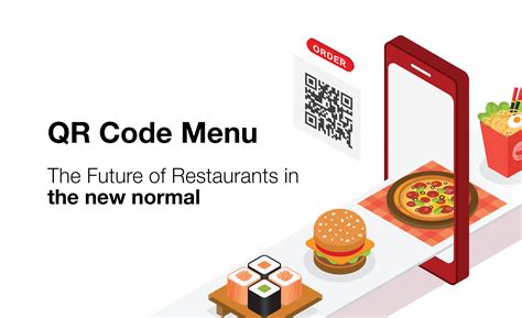 qr code menu  future  restaurants    normal  custom qr code maker