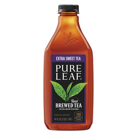 pure leaf extra sweet tea  fl oz bottle walmartcom