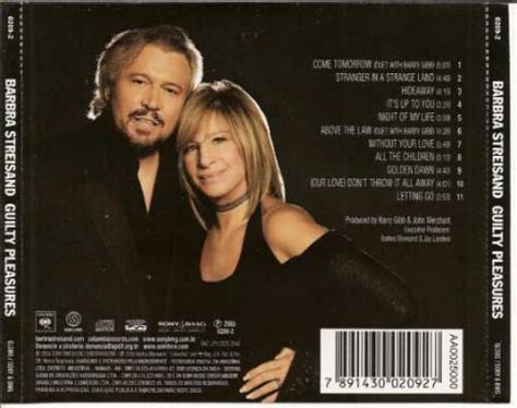 Cd Barbra Streisand Guilty Pleasures Barry Gibb Bee Gees R 29 00