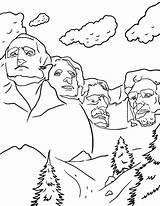 Rushmore Mount Coloring Pages Sheets Coloringcafe Color Patrol Paw President Printable Divyajanani sketch template