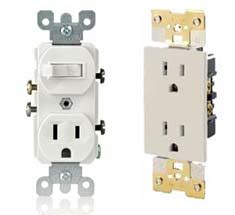 electrical outlets switches boxes  home office usage