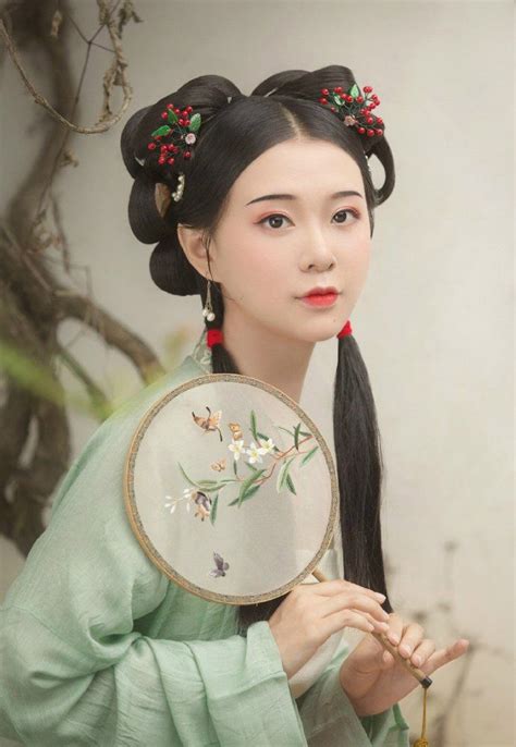 Hanfu Gallery Chinese Hairstyle Traditional Hairstyle Chinese Makeup