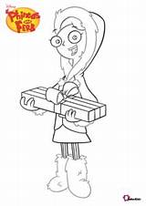 Coloring Pages Phineas Ferb Flynn Candace Choose Board Sheet sketch template