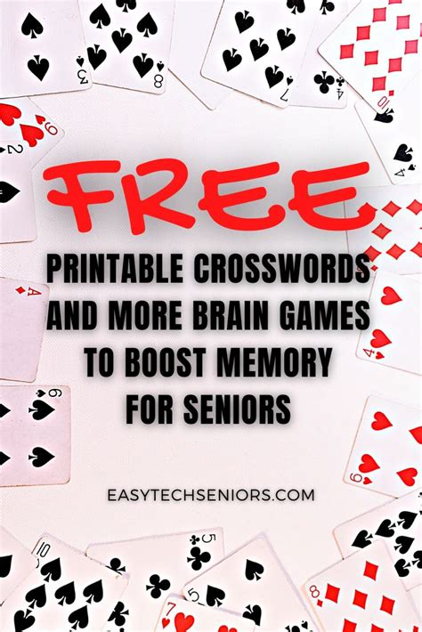 printable brain games  seniors   printable printable word