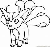 Vulpix Pokemon Coloring Pages Go Color Getcolorings Getdrawings Snorlax Coloringpages101 Pokémon Printable Colorings Comments sketch template