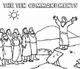 Commandments Coloring Moses Ten People Tell Print Button Through Otherwise Grab Onto Feel Could Right Size sketch template