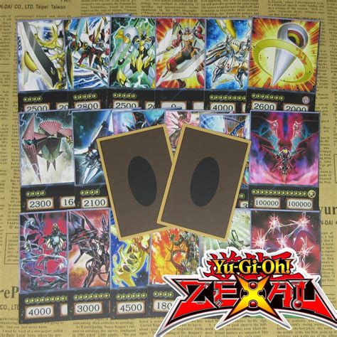 pcs yugioh zexal anime style cards utopia galaxy eyes dragon highest attack monsters classic