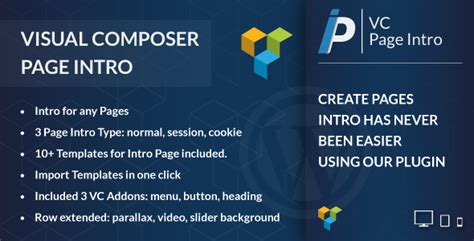 visual composer page intro  ad theme codecanyon