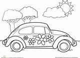 Coloring Vw Pages Volkswagen Beetle Bug Color Worksheet Education Adult Getcolorings Printable Kids Car Auto Sheets Colouring Visit Choose Board sketch template