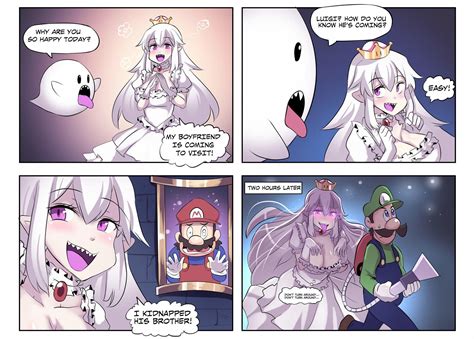I Wrote A Comic About Princess Boo Anime Mario Comics