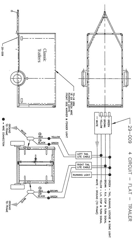 big tex trailer  pin wiring diagram   wiring