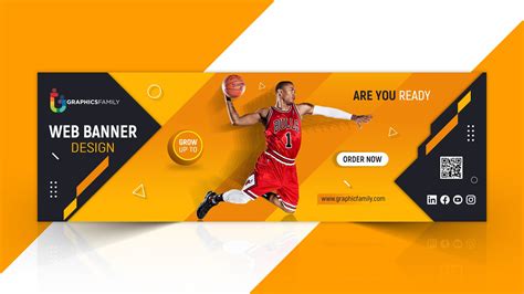 web banner template  sports concept graphicsfamily