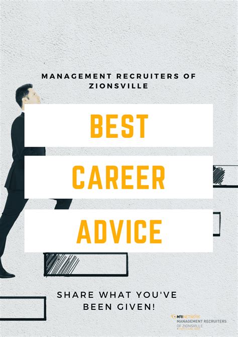 career advice youve   management recruiters  zionsville
