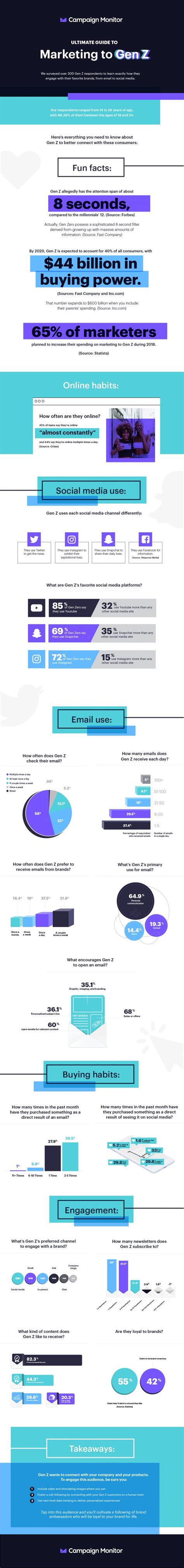 ultimate infographic  generation  marketing campaign monitor