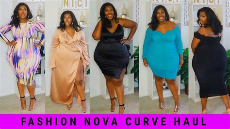 Massive Fashion Nova Curve Dress Haul Brunch Bae Edition