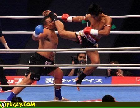 flying kick ouch images fugly