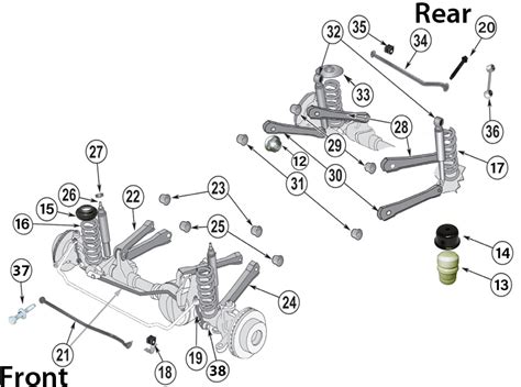 diagram  jeep front suspension diagram mydiagramonline
