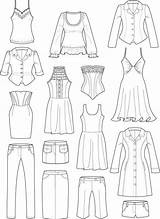 Fashion Clothes Technical Drawings Sketches Template Drawing Flat Templates Sketch Illustration Draw Flats Clothing Google Kids Croquis Designs Moda Printable sketch template
