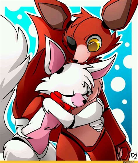 I Love Mangle And Foxy Together Xp Fnaf Foxy Mangle Anime