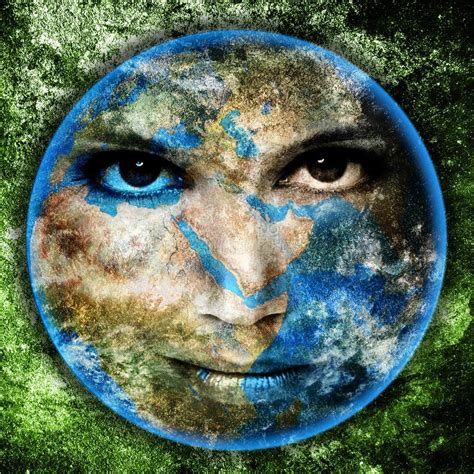 mother earth collage high quality stock photo image  environmental