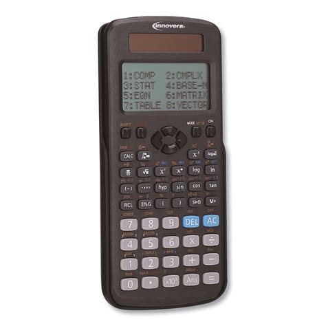 innovera advanced scientific calculator  functions  digit lcd  display lines