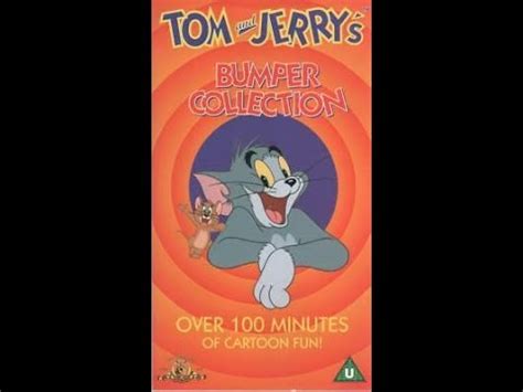 opening closing  tom  jerry bumper collection  uk vhs