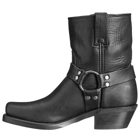frye harness  leather casual pull  biker ankle mens boots ebay
