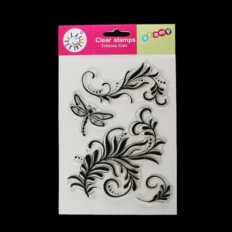 acheter silicone clear stamp mixte cm transparent     cm