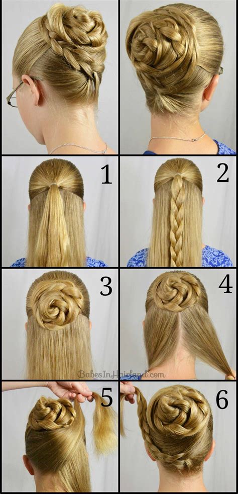 video of easy hairstyle dechofilt